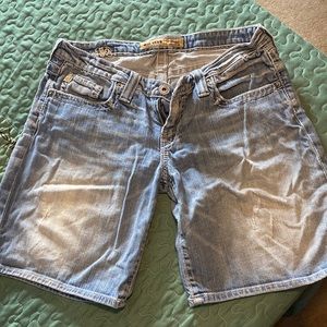 Light wash Big Star Shorts